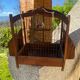 Cage à oiseaux ancienne en bois