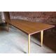 Large vintage 1970s bistro table