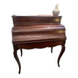 Petit bureau secrétaire Napoléon III en acajou, 19ème siècle