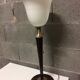 Lamp Mazda mahogany and brass  1930, 40
