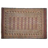 Kilim Afghan ethnic wool handmade 203x135 cm