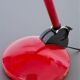 Vintage articulated lamp – Red metal – France 1970/80