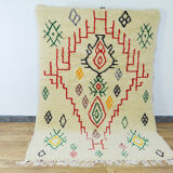 Handmade Berber carpet 246 X 150 CM