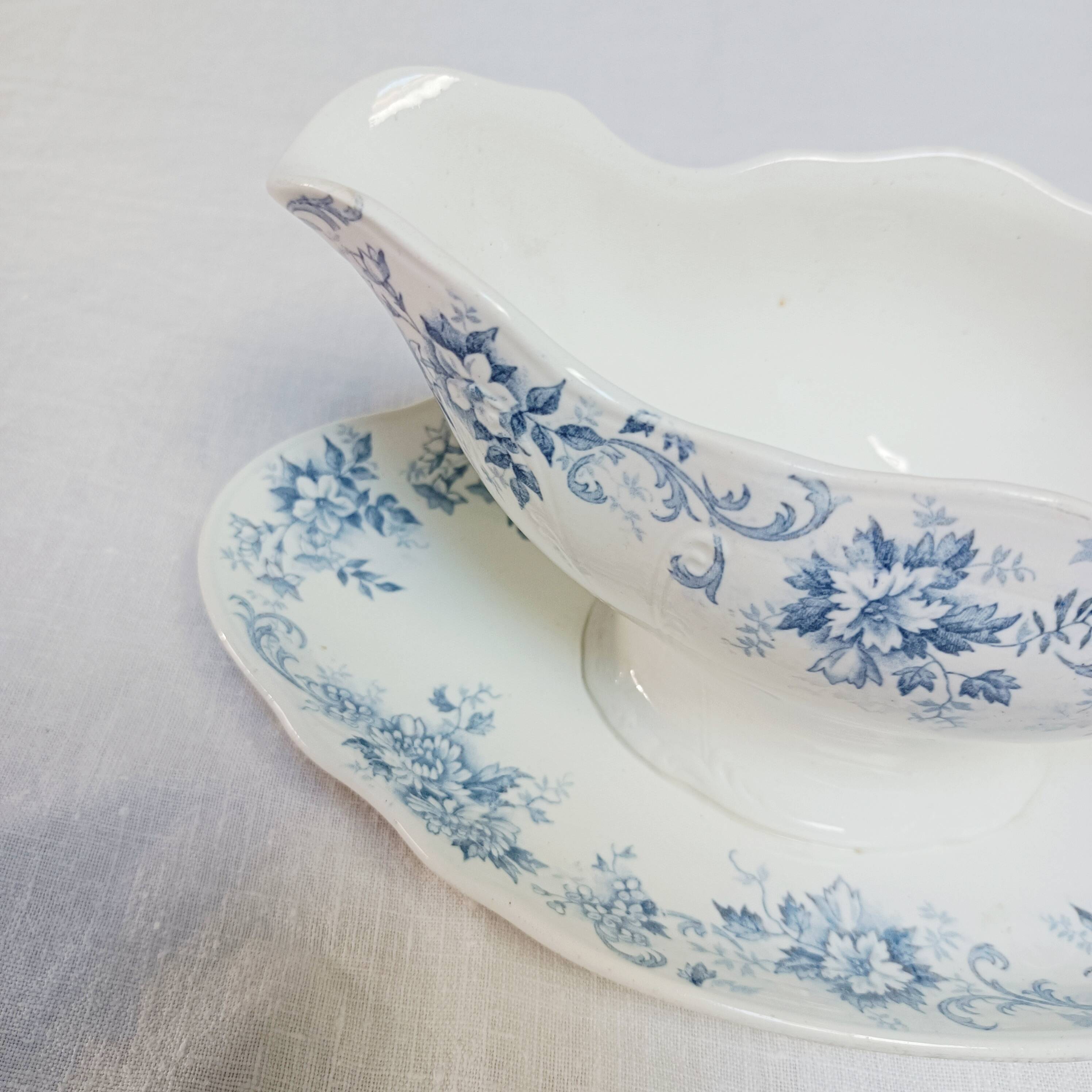 Saucière Société Céramique de Maestricht, Florence