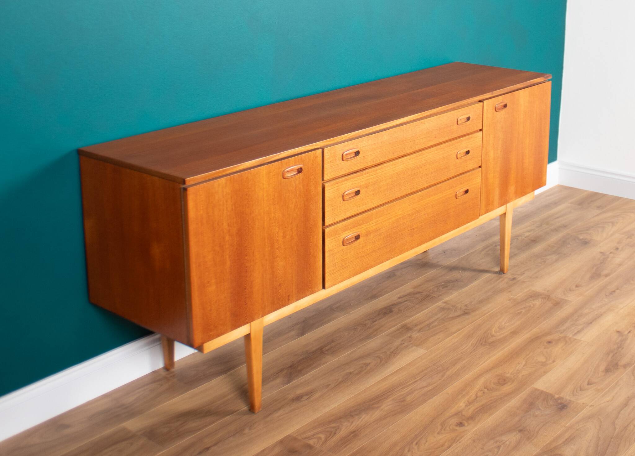 Retro teak 1960s nathan mid century sideboard