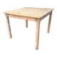 Farm table – vintage – table – rustic raw wood