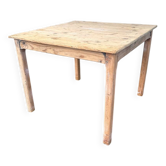 Table de ferme – vintage – table – bois brut rustique