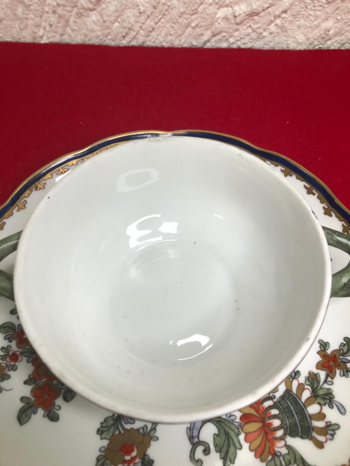 Samson porcelain broth bowl