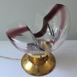 Lampe Italienne en verre Mazzega
