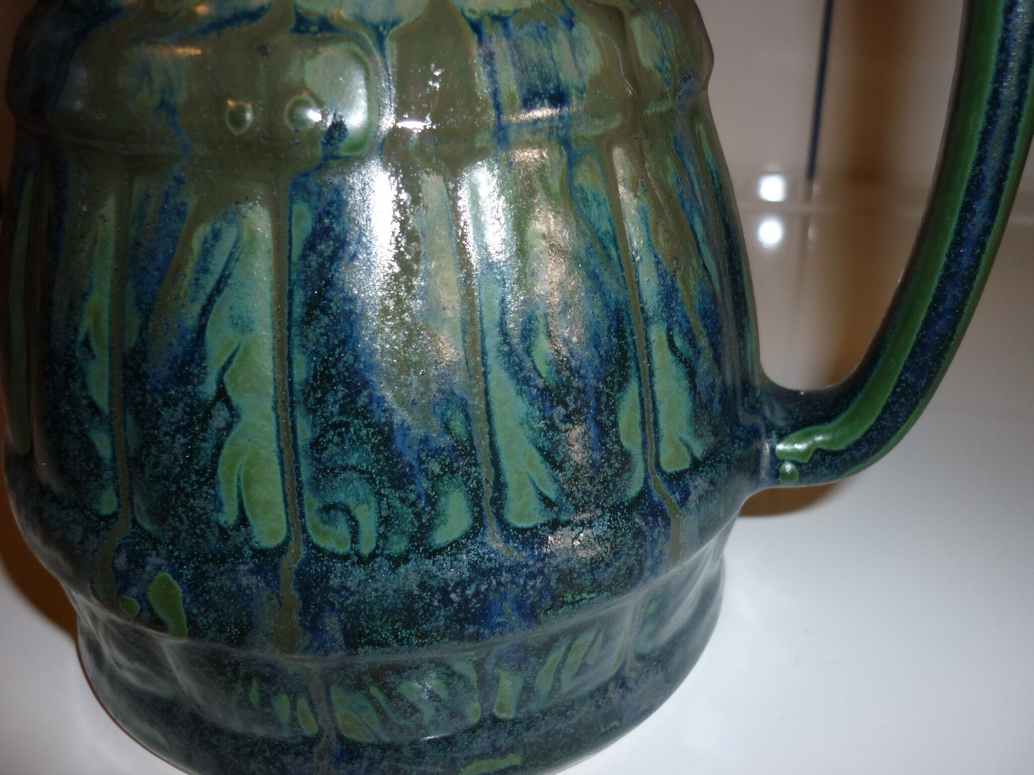 Ceramic water or wine pitcher