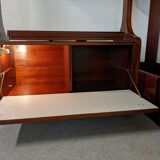 Corner shelf bookcase from the 70s