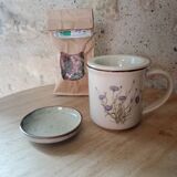 Vintage tea or herbal tea cup