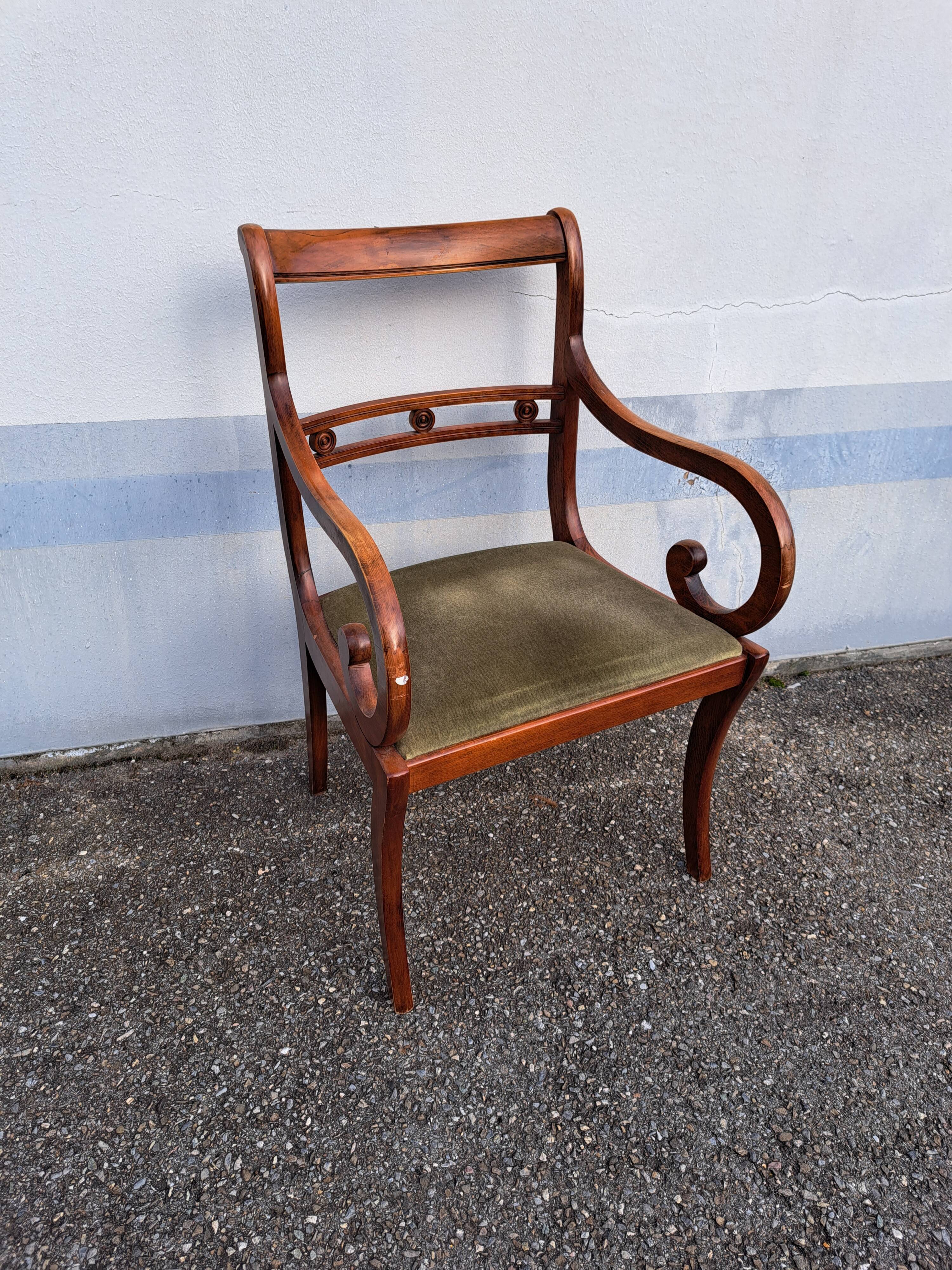 Empire armchair