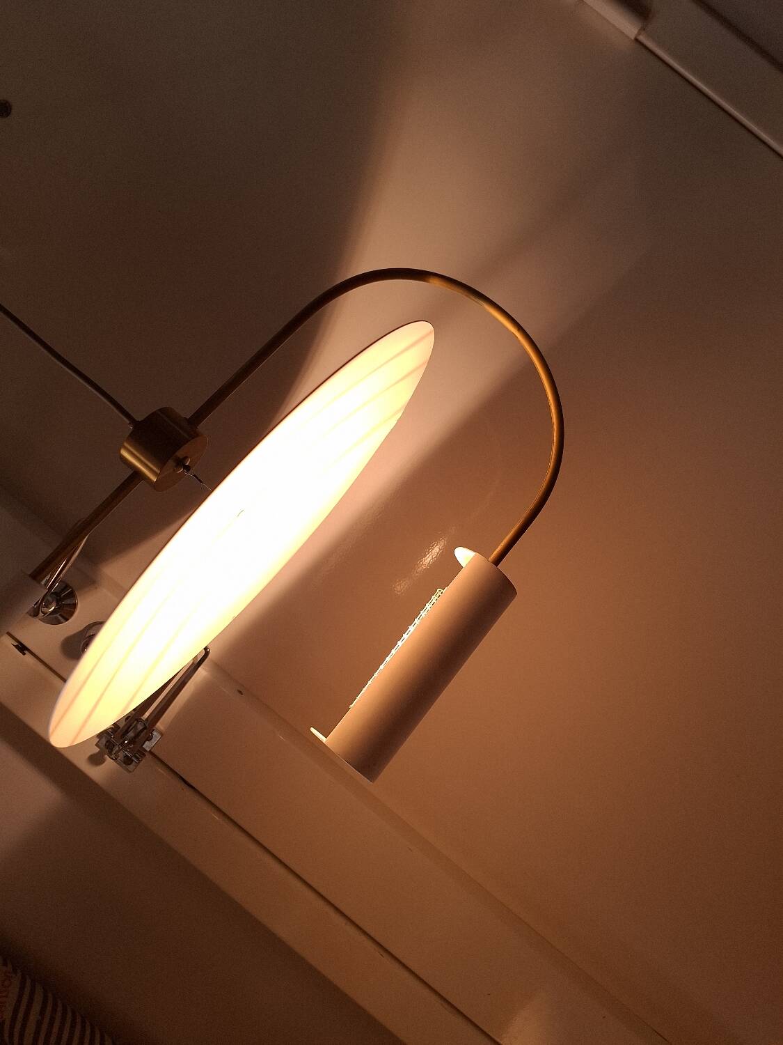 80'S pendant light house Lucien Gau