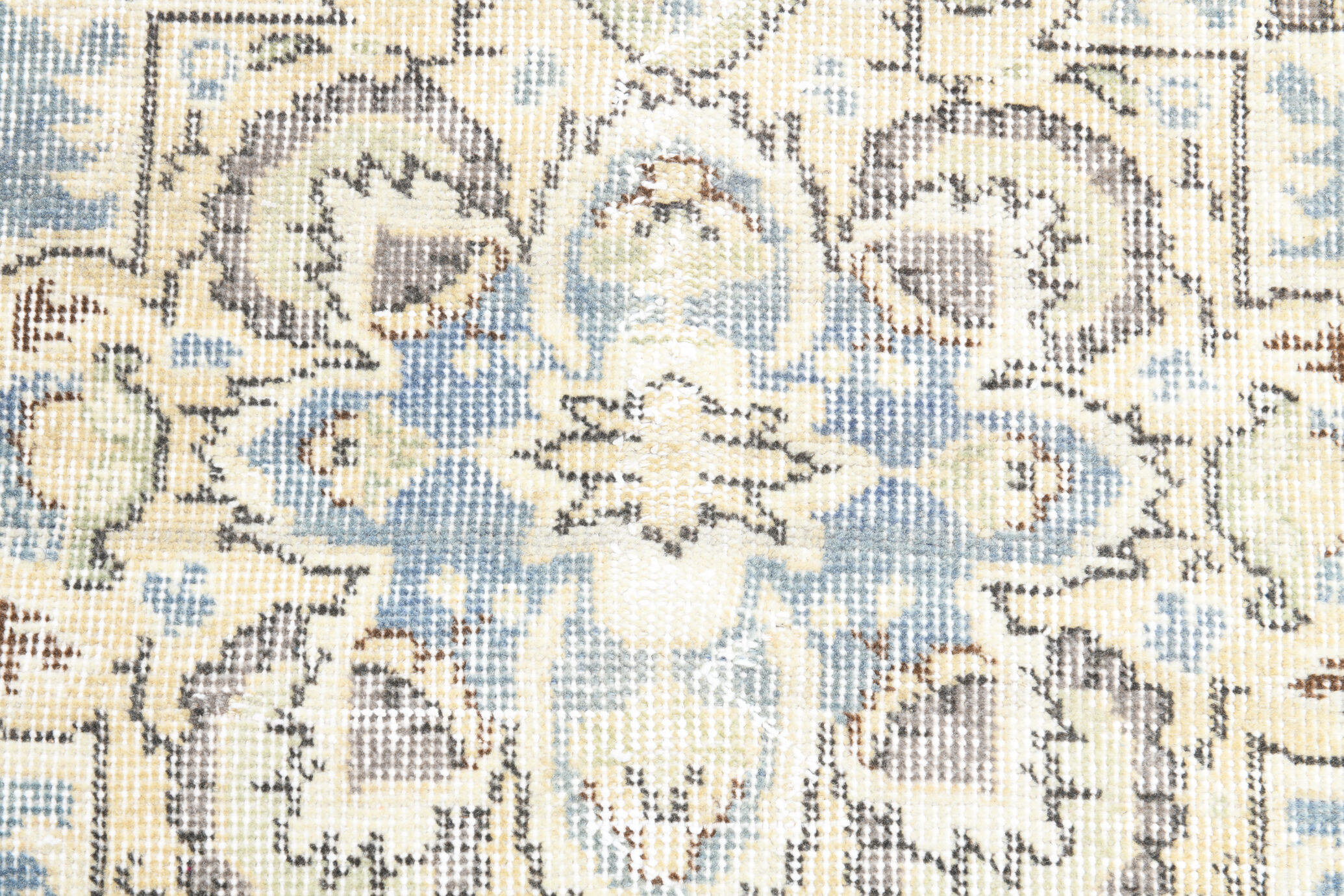 Classic soft blue carpets 216x117cm