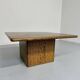 Table basse bois marqueterie design scandinave rolf middel et lindum