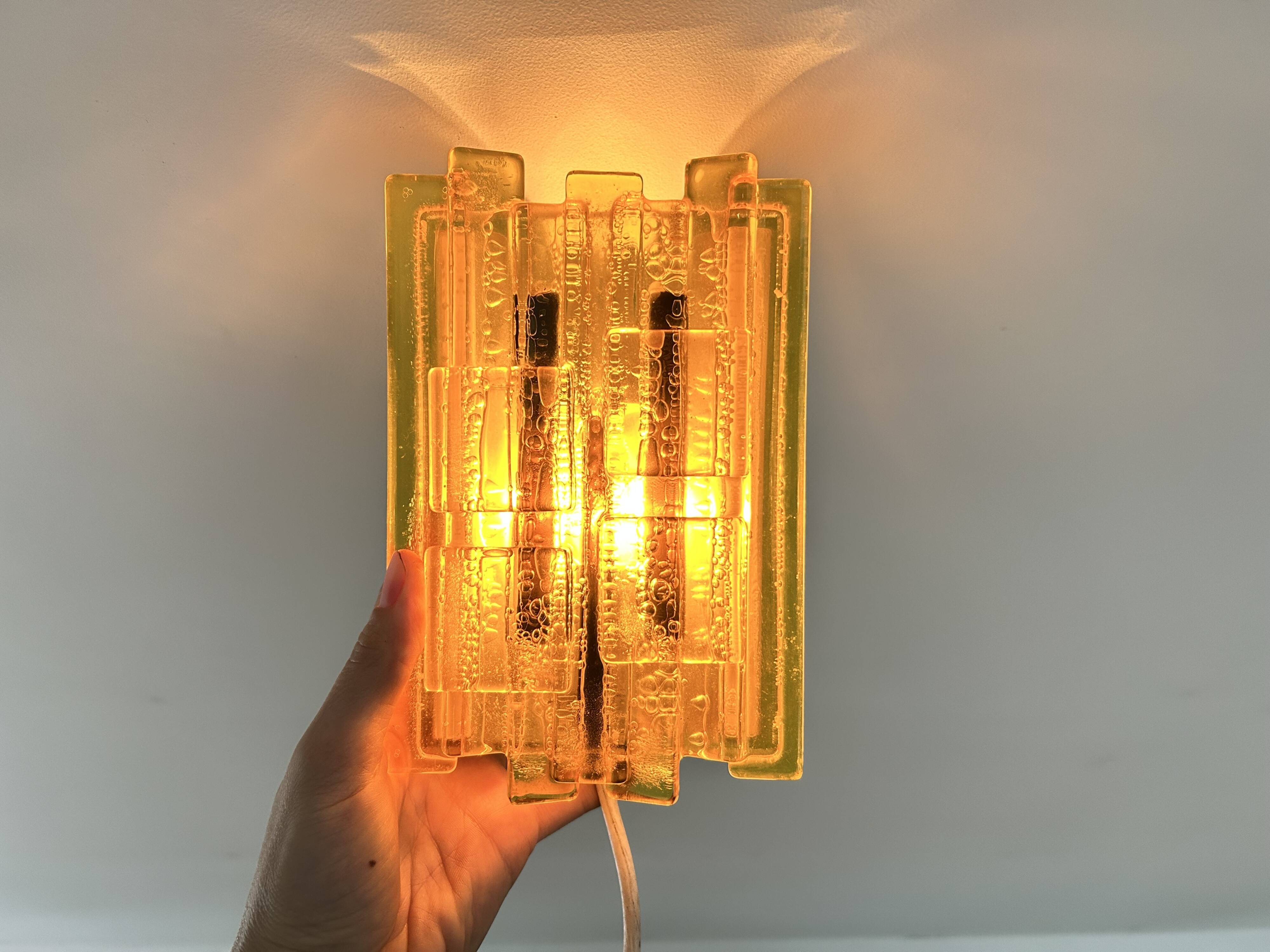 Pair of wall lights by Claus Bolby