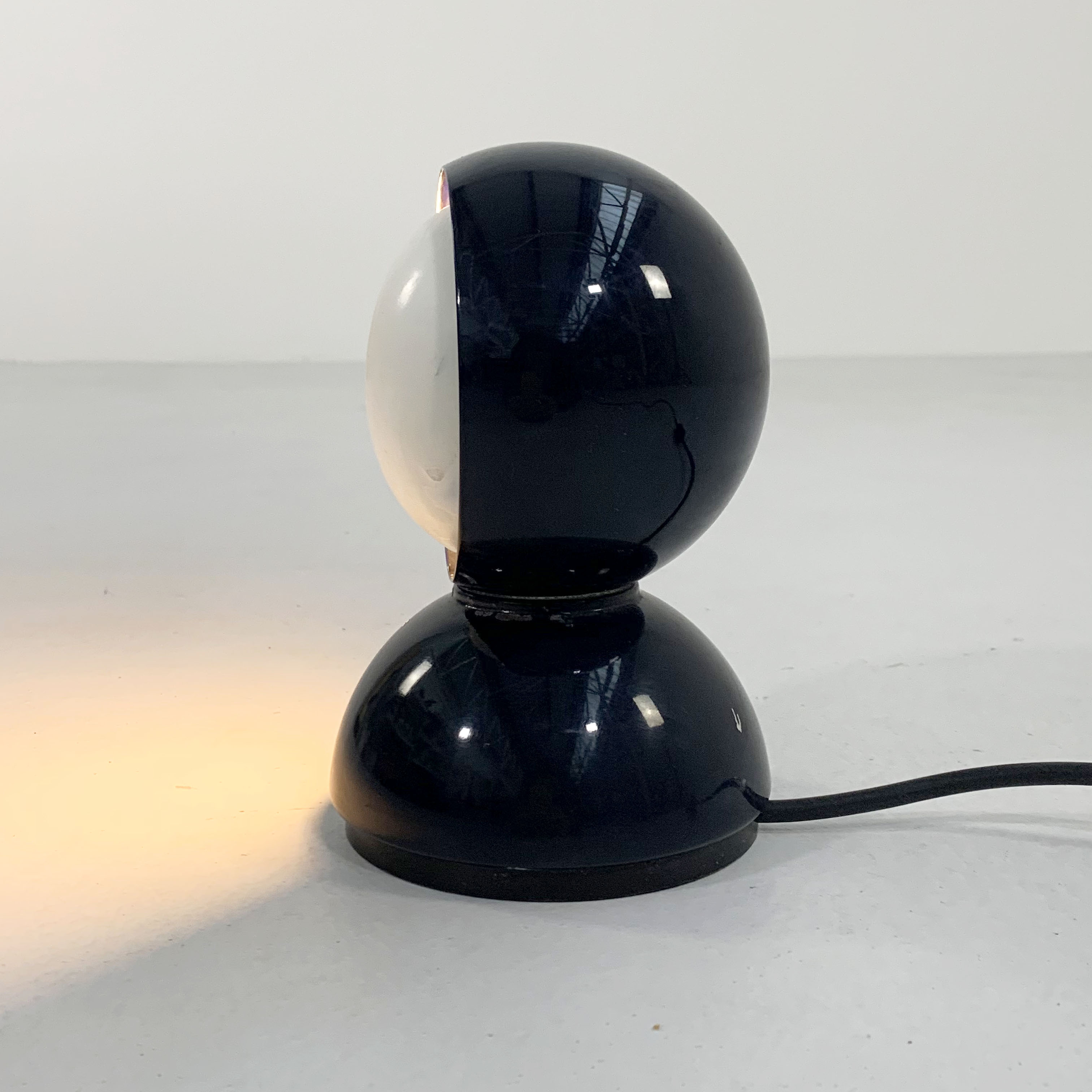 Midnight blue eclisse lamp by Vico Magistretti for Artemide, 1960