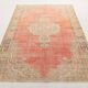 6x8 Soft Samon Living Room Rug, Anatolian Flatweave, 179x254 Cm