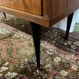 Vintage teak bar/secretary cabinet