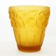 Art nouveau planter in amber glass by josef inwald barolac, 1930s