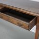 Vintage English Rustic Farmhouse Oak Side Table, 1950s