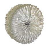 Wall lamp in vintage molded glass ceiling lamp