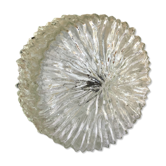 Wall lamp in vintage molded glass ceiling lamp