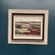 Original Swedish Oil on Panel – “Field Patches” by Evert Färhm (1901–1971) – Signed – 1968 – Vintage & Framed – 61 × 53 cm (24" × 20.9")