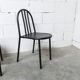 Set of 6 "202" model chairs by Robert Mallet Stevens 1980