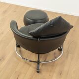 Girotonda Armchair & Ottoman by Cassina