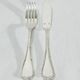 Christofle - 12 Silver-plated Fish Cutlery Sets, Ruban model