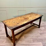 Farm Table In Natural Wood From The 18th Century