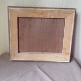 Oil on panel view marine