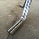 Table, chrome foot, red marble