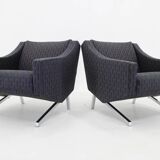 1970s Pair of Italian Design Armchairs