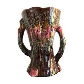 Vallauris style branch vase
