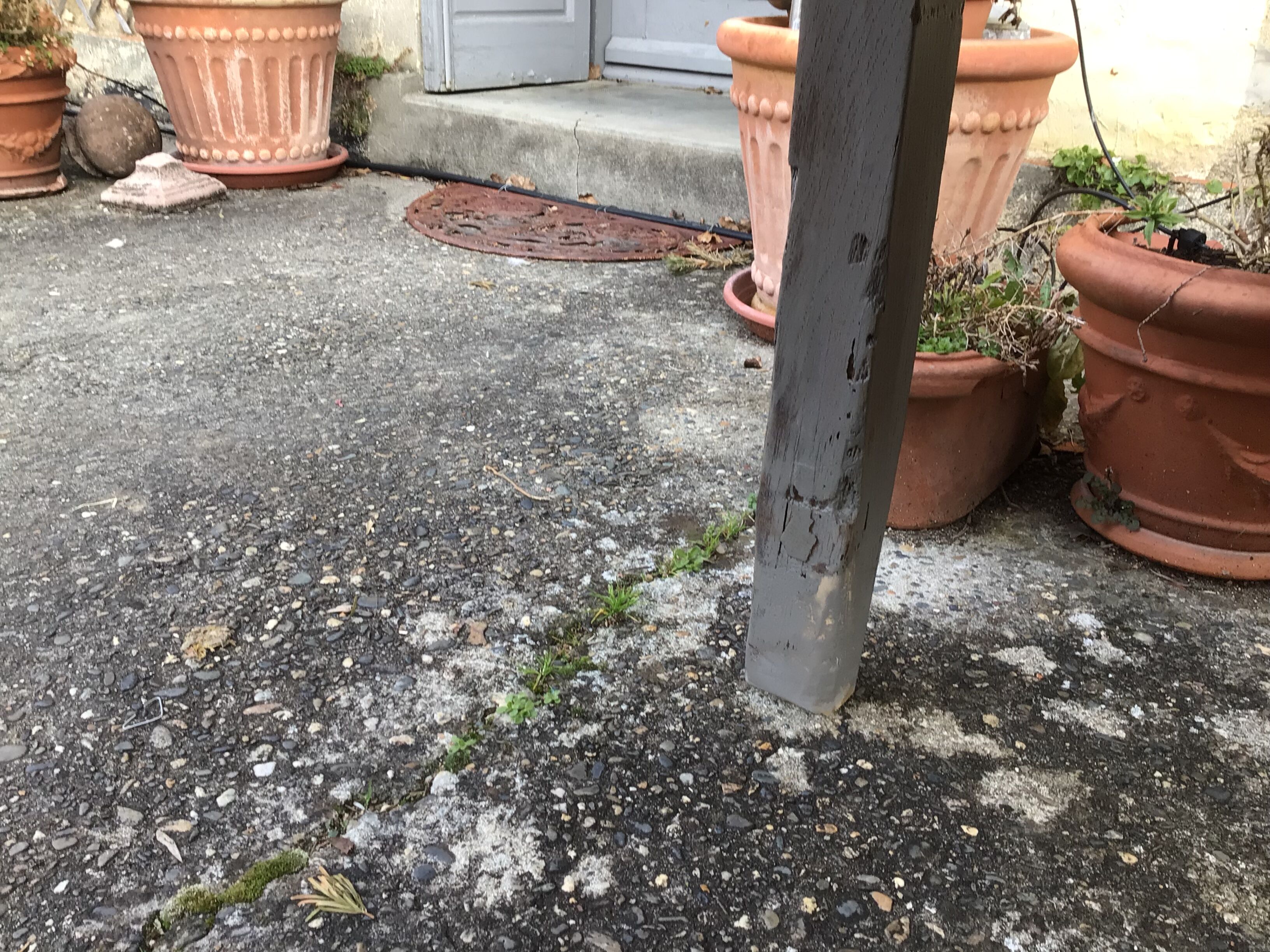 Oak farmhouse table 1m94