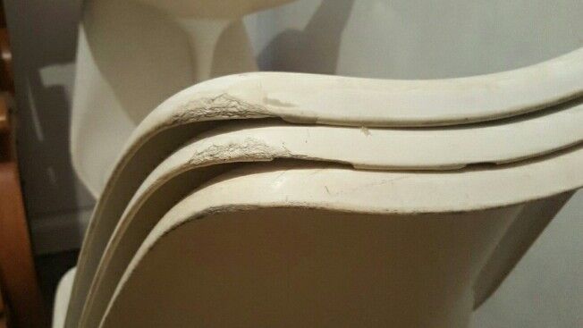 Set of six chairs by Eero Saarinen for Knoll