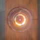 Lampe de table en verre champignon postmoderne, Italie