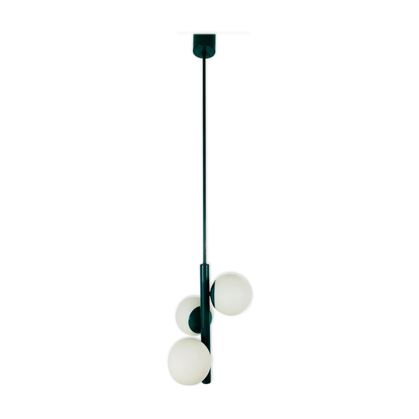 Kaiser space age pendant lamp, 1960s, Germany