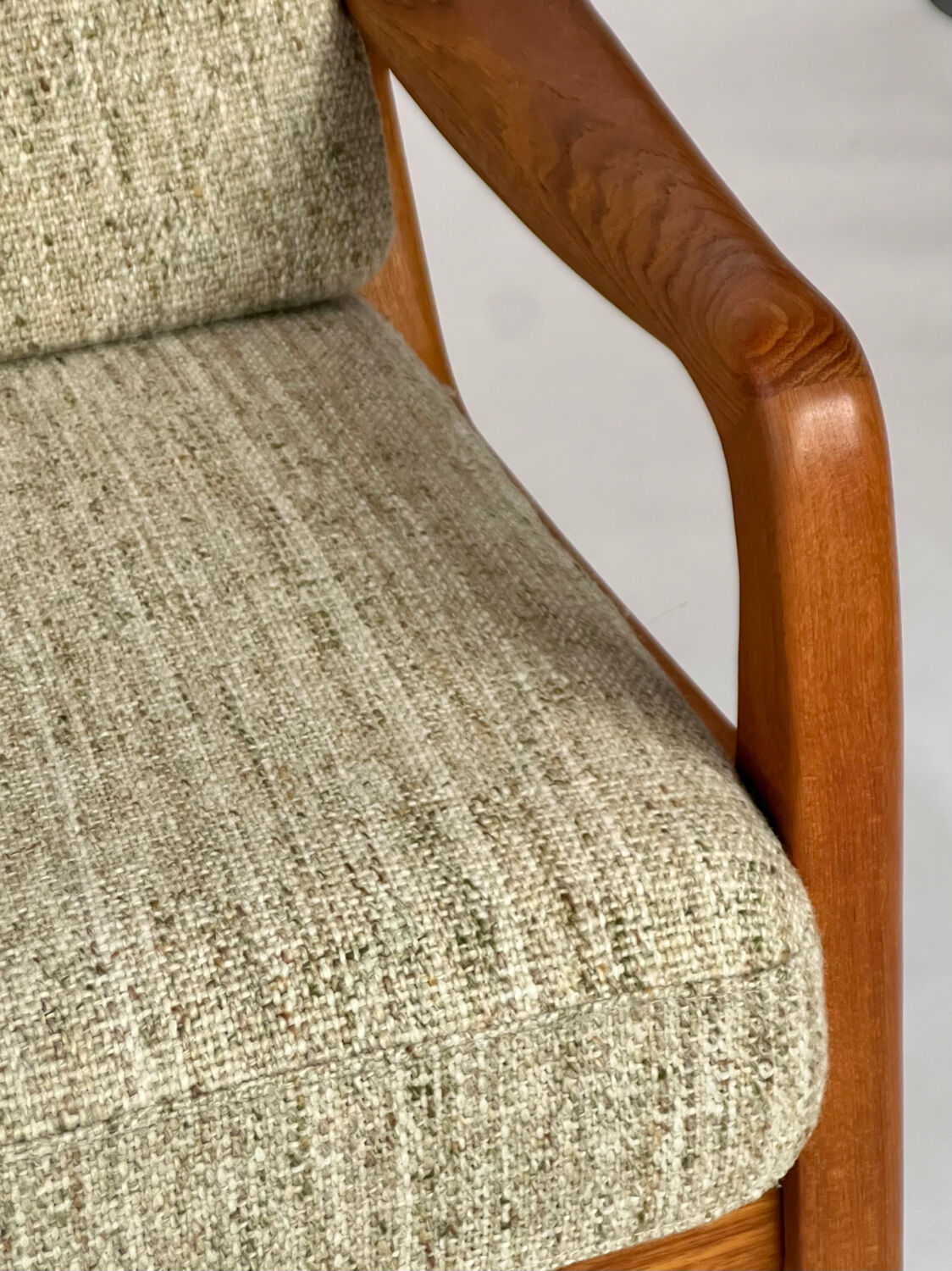 Canapé-lit en teck danois par Juul Kristensen, design vintage