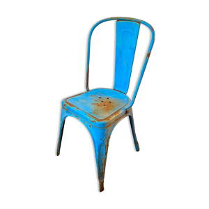 Chaise métallique tolix
