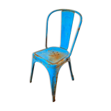 Authentic metal chair tolix by Xavier Pauchard vintage industrial 1950 n3