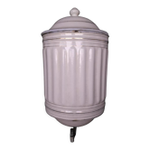 Enamelled sheet metal fountain