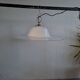 Xxl white swirl ceiling lamp murano vintage