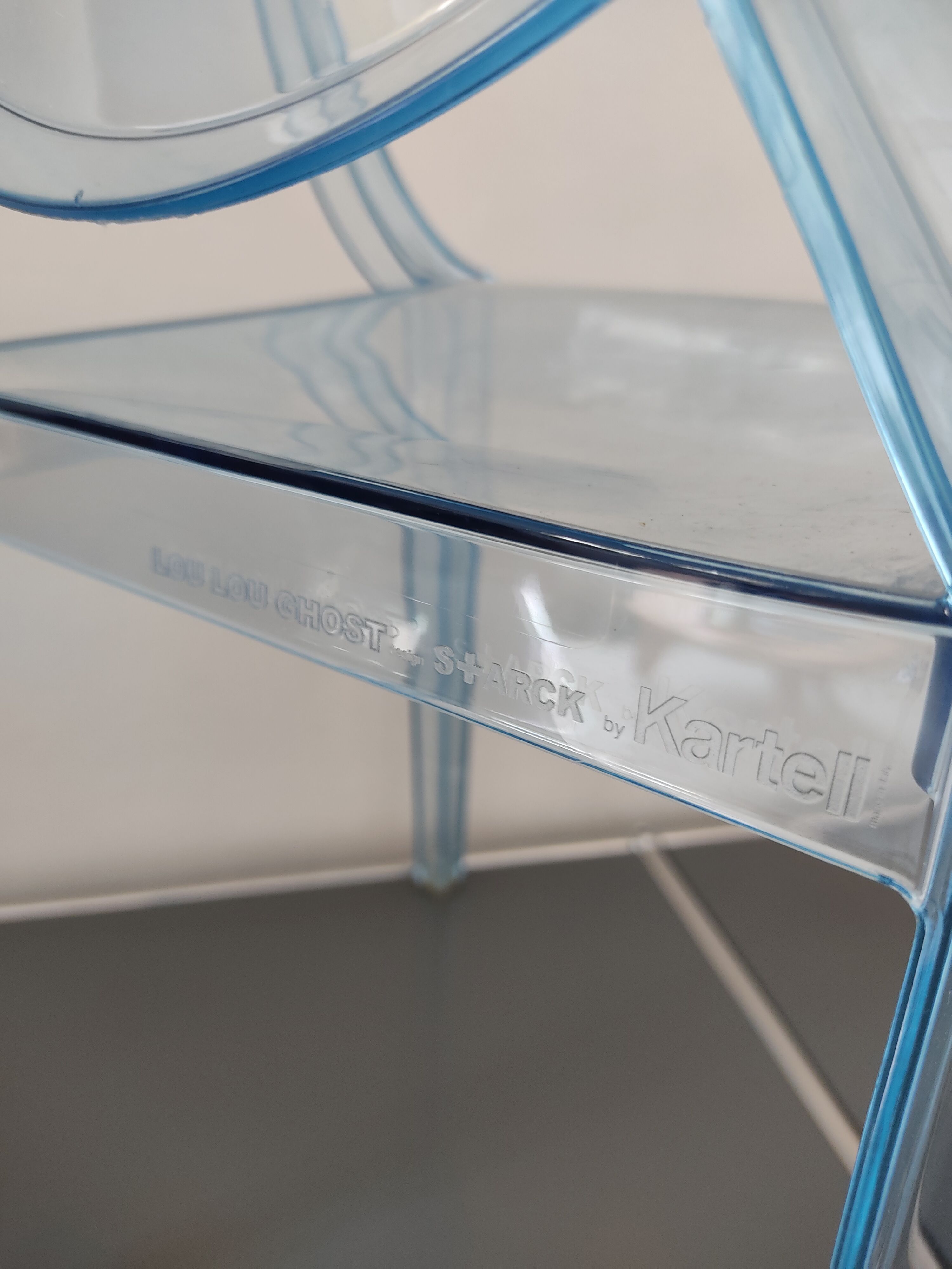 Armchair Kartell child Lou Ghost