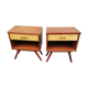 Pair of vintage bedsides 1 drawer