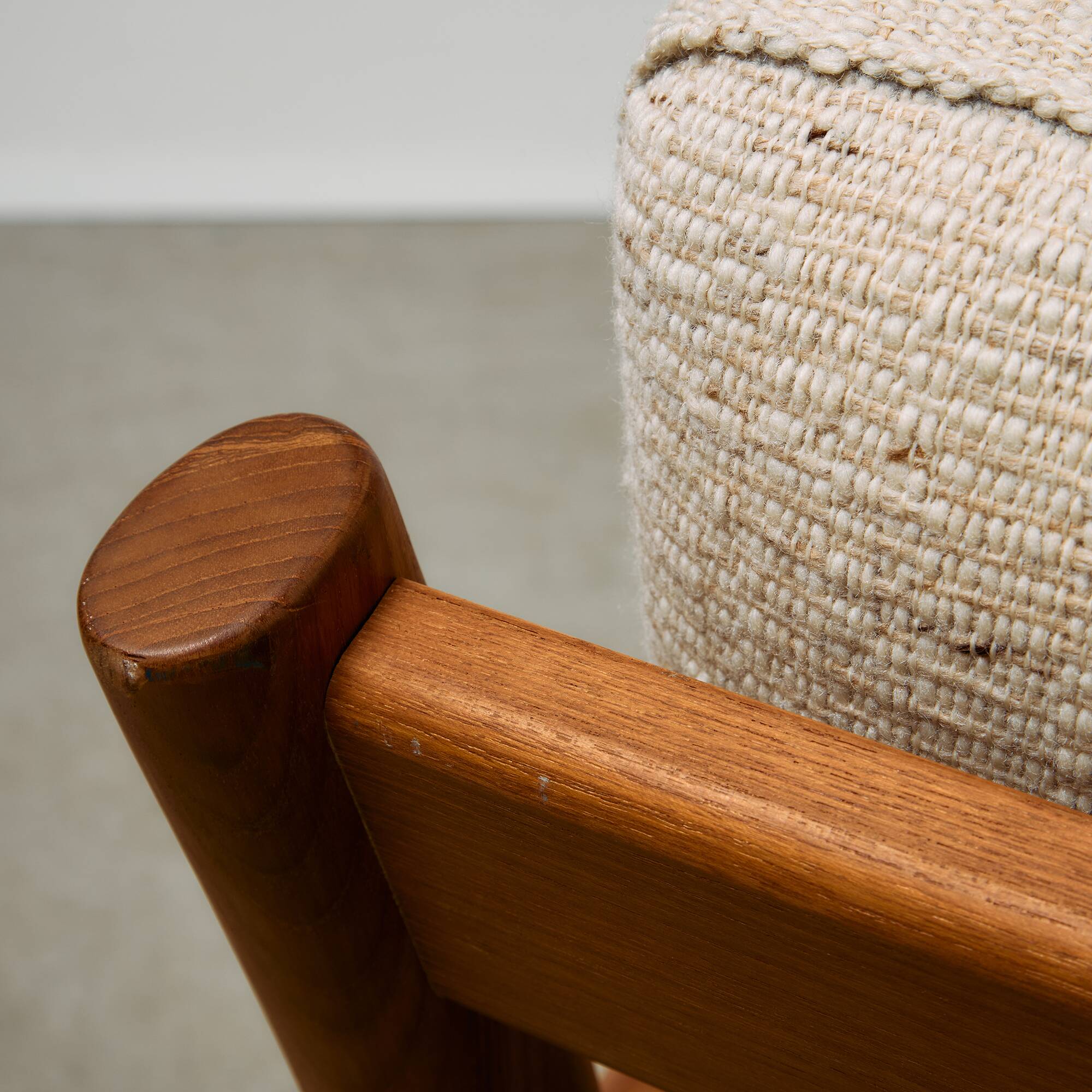 Dyrlund Three-Seater Sofa in Solid Teak