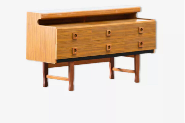 Scandinavian vintage chest of drawers year 60